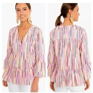 Tuckernuck Multicolor Striped Blouse